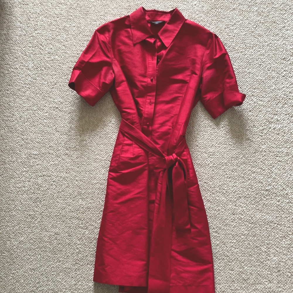 Fancy red frock